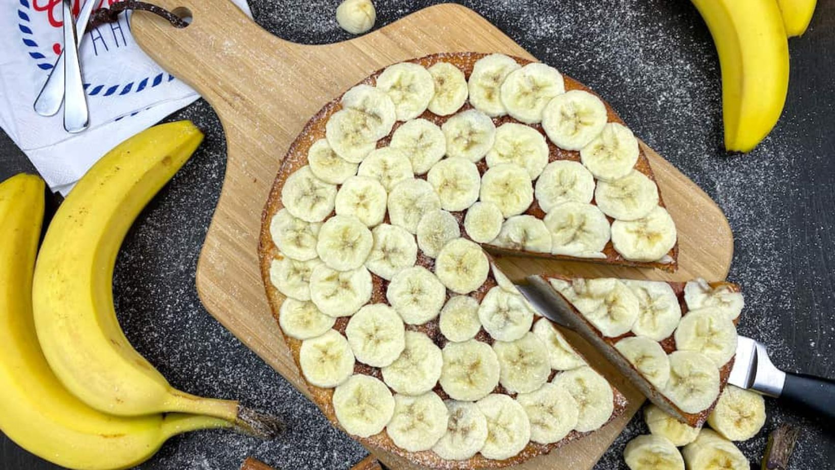receita de bolo de banana com aveia fitness