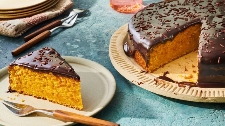 bolo de cenoura fit com receita deliciosa