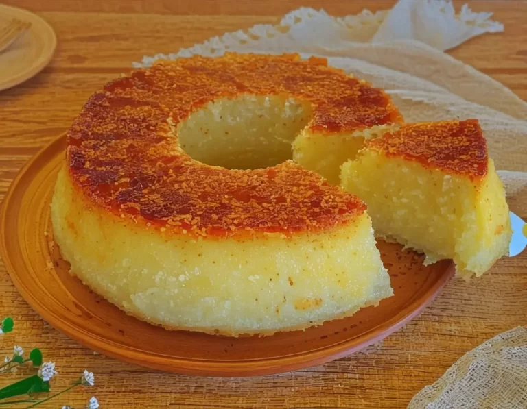 Bolo de Aipim Tradicional fofinho